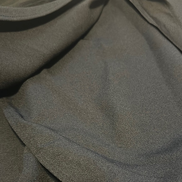 DR2 Gray Wrap Mini Skirt Casual - Picture 4 of 9